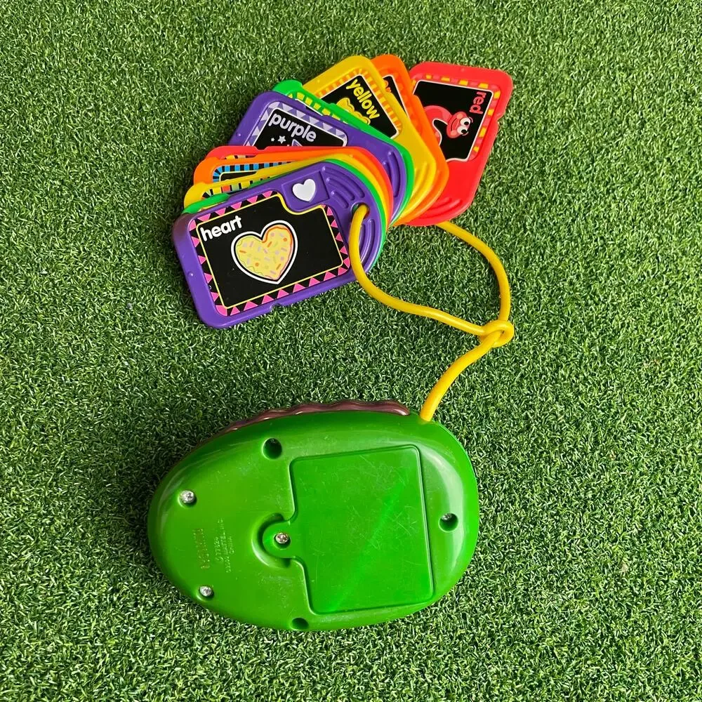 Vintage 2000 Mattel Fisher Price Learning Sensations Color Shape Flash Cards